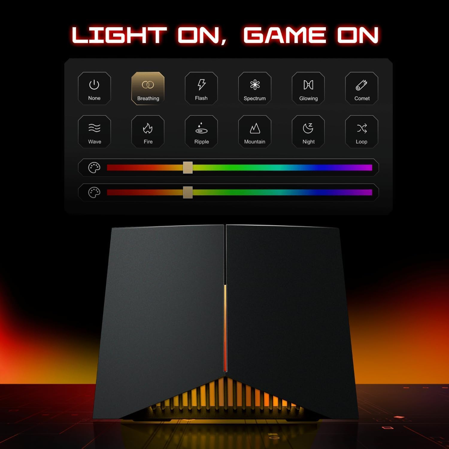 TP-Link Tri-Band BE19000 Wi-Fi 7 Gaming Router Archer GE800 | 12-Stream | 2×10G + 4×2.5G Ports, USB 3.0 | Turbo Acceleration, Dedicated Gaming Port & Panel, RGB Lighting, HomeShield, Free Expert Help